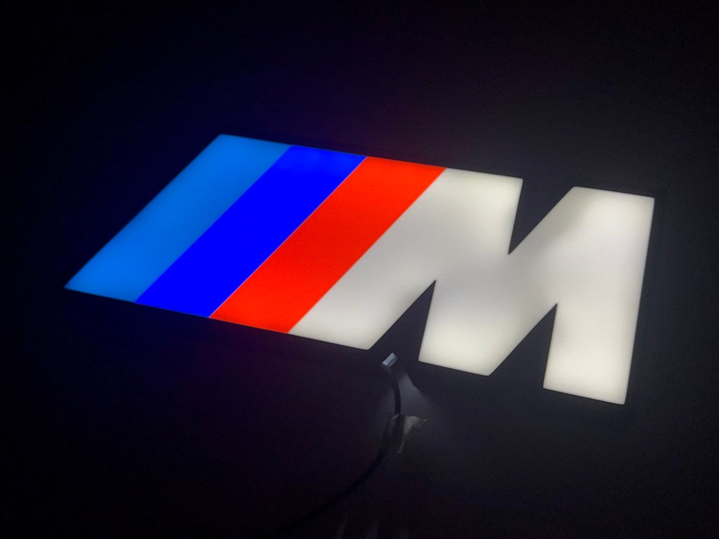 BMW M Power Illuminated Sign