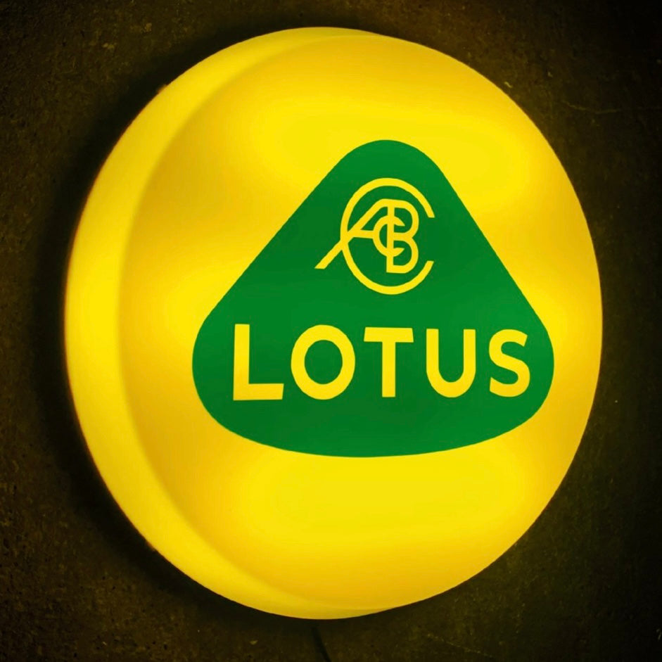 Lotus Illuminated Sign