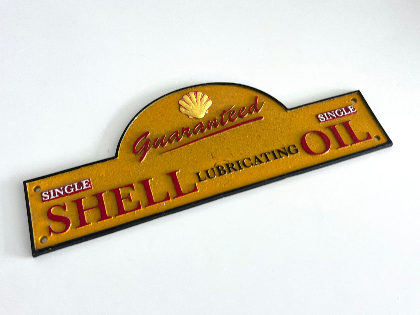 Shell Lubricant Metal Sign