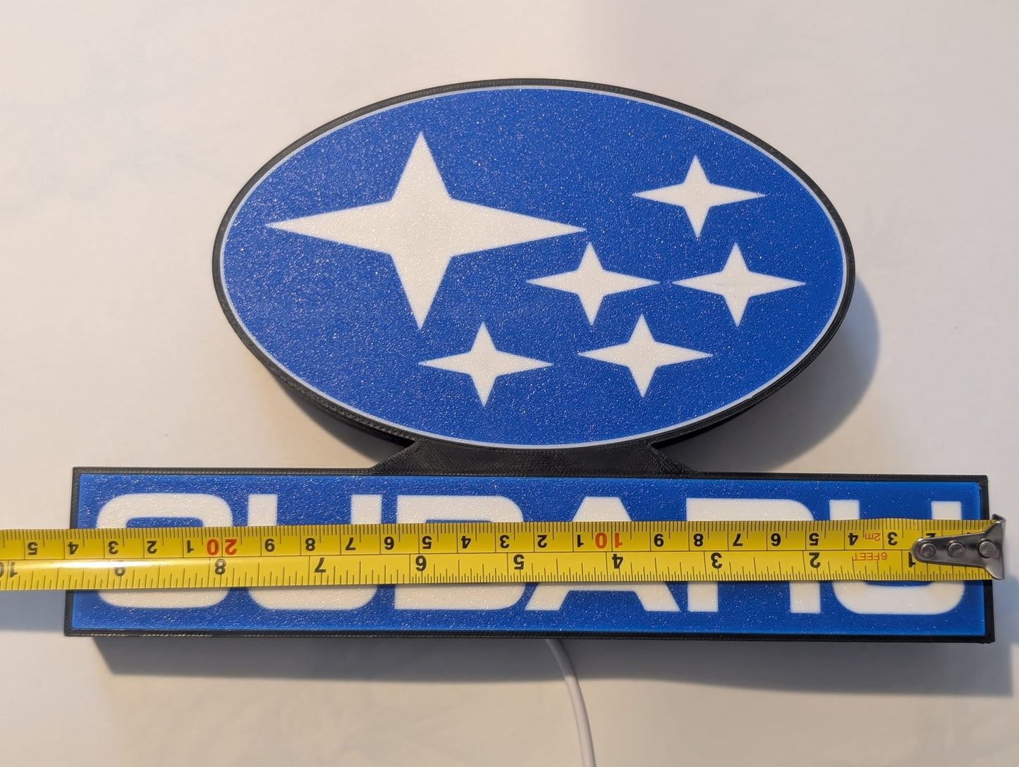 Subaru Lightbox Illuminated Logo Sign