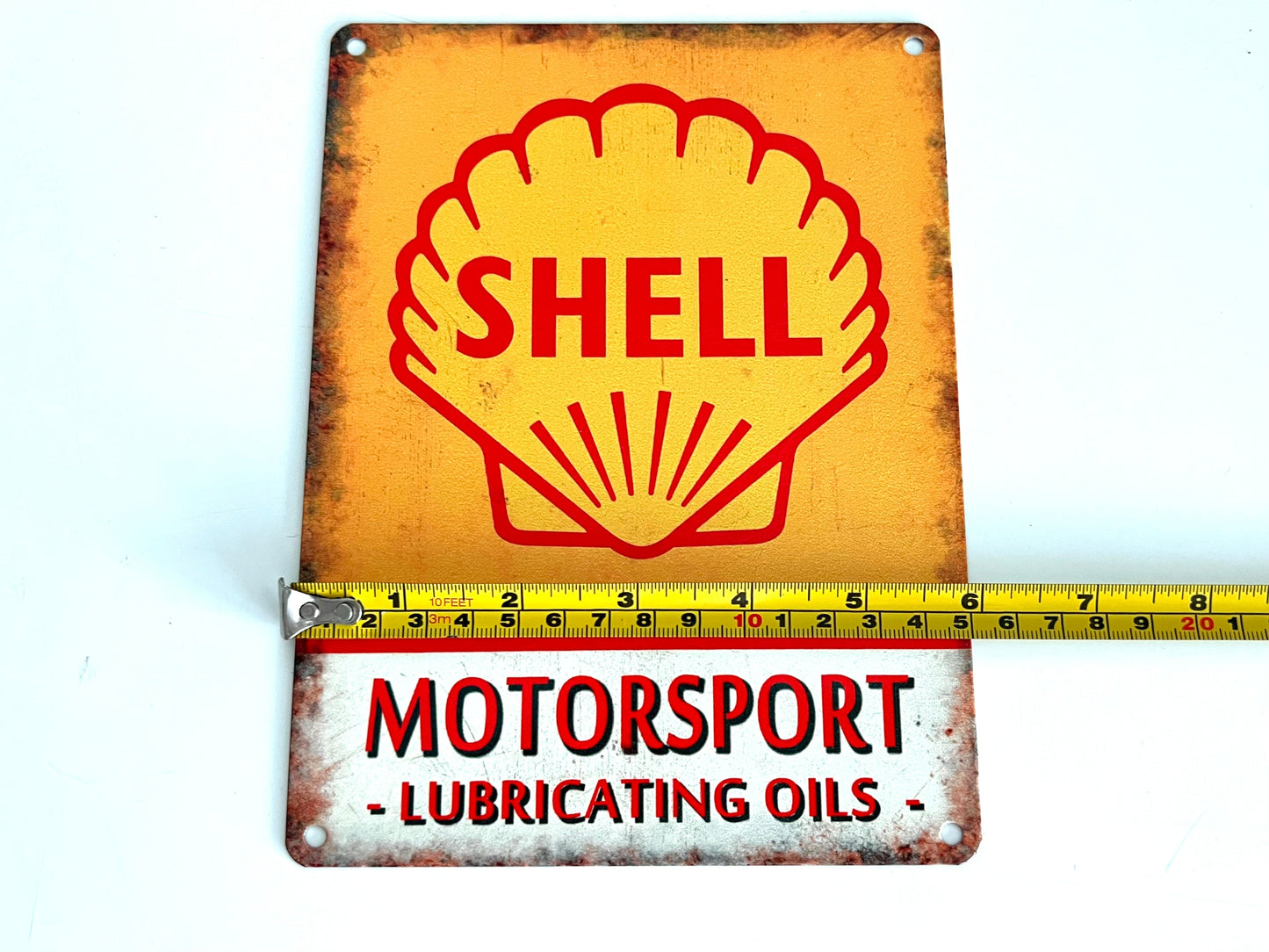 Shell Lubricant Metal Sign
