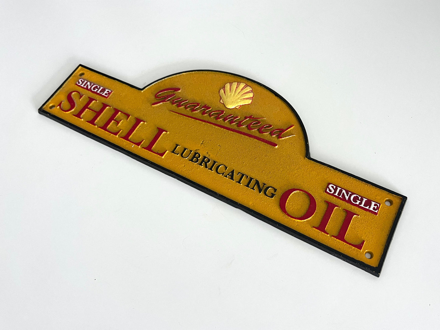 Shell Lubricant Metal Sign
