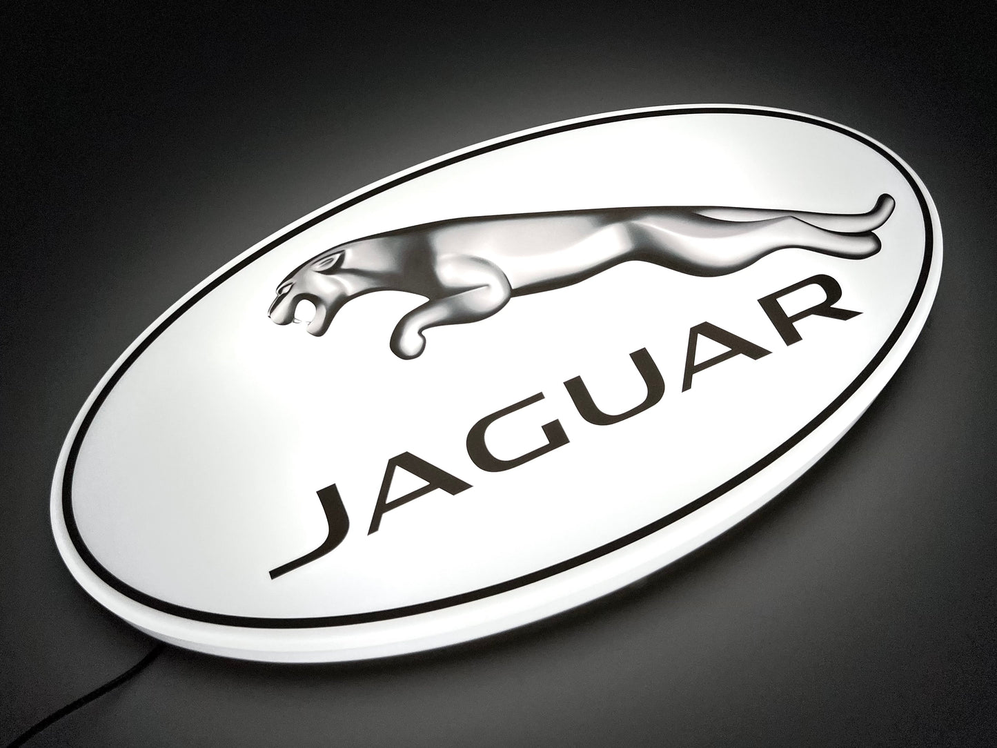 Jaguar Oval Illuminated Logo Sign