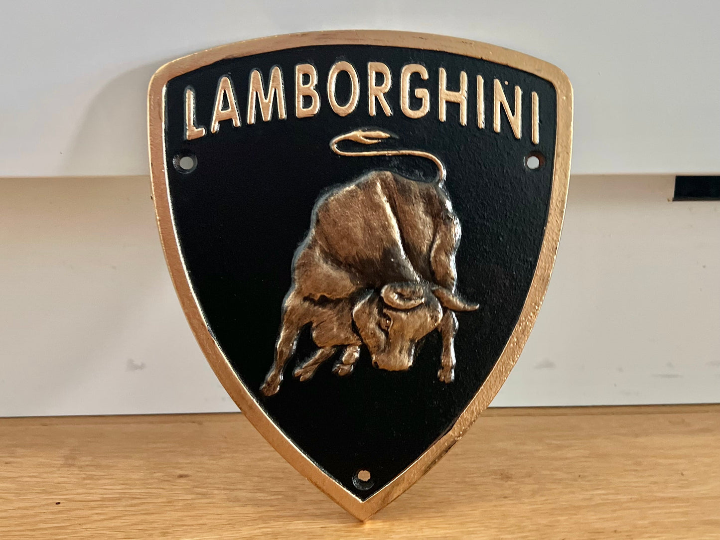 Lamborghini Metal Sign