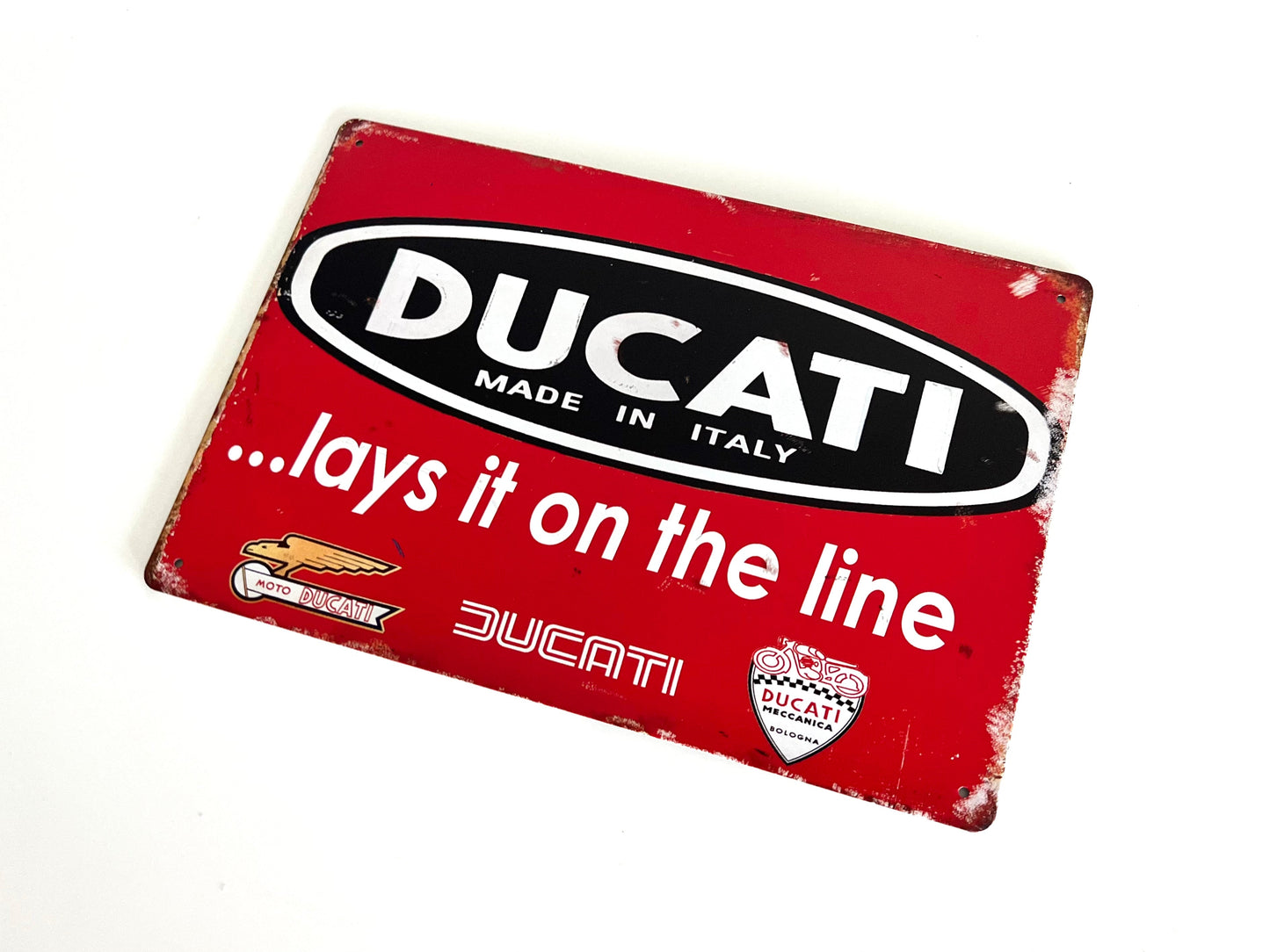 Ducati Metal Sign