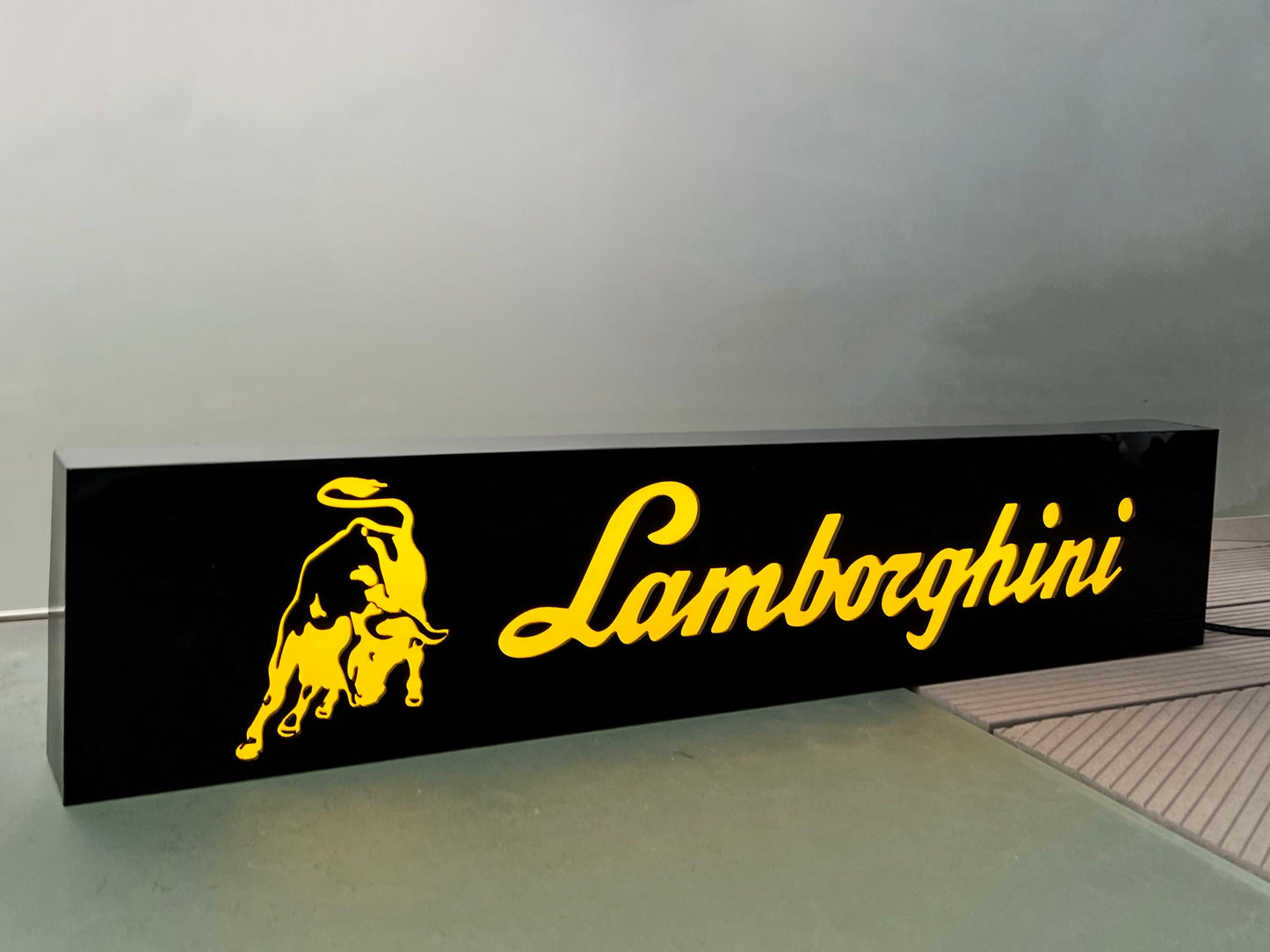 Lamborghini Illuminated Sign