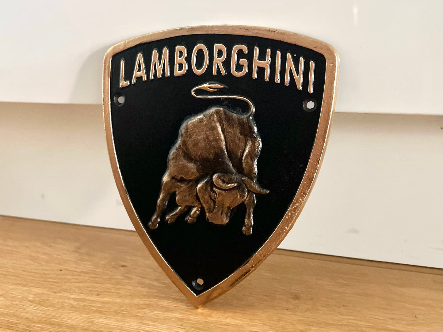 Lamborghini Metal Sign
