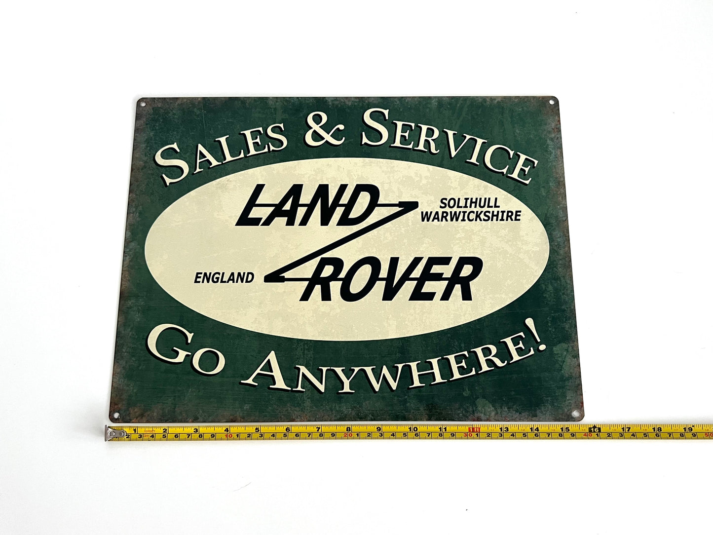 Land Rover Metal Sign