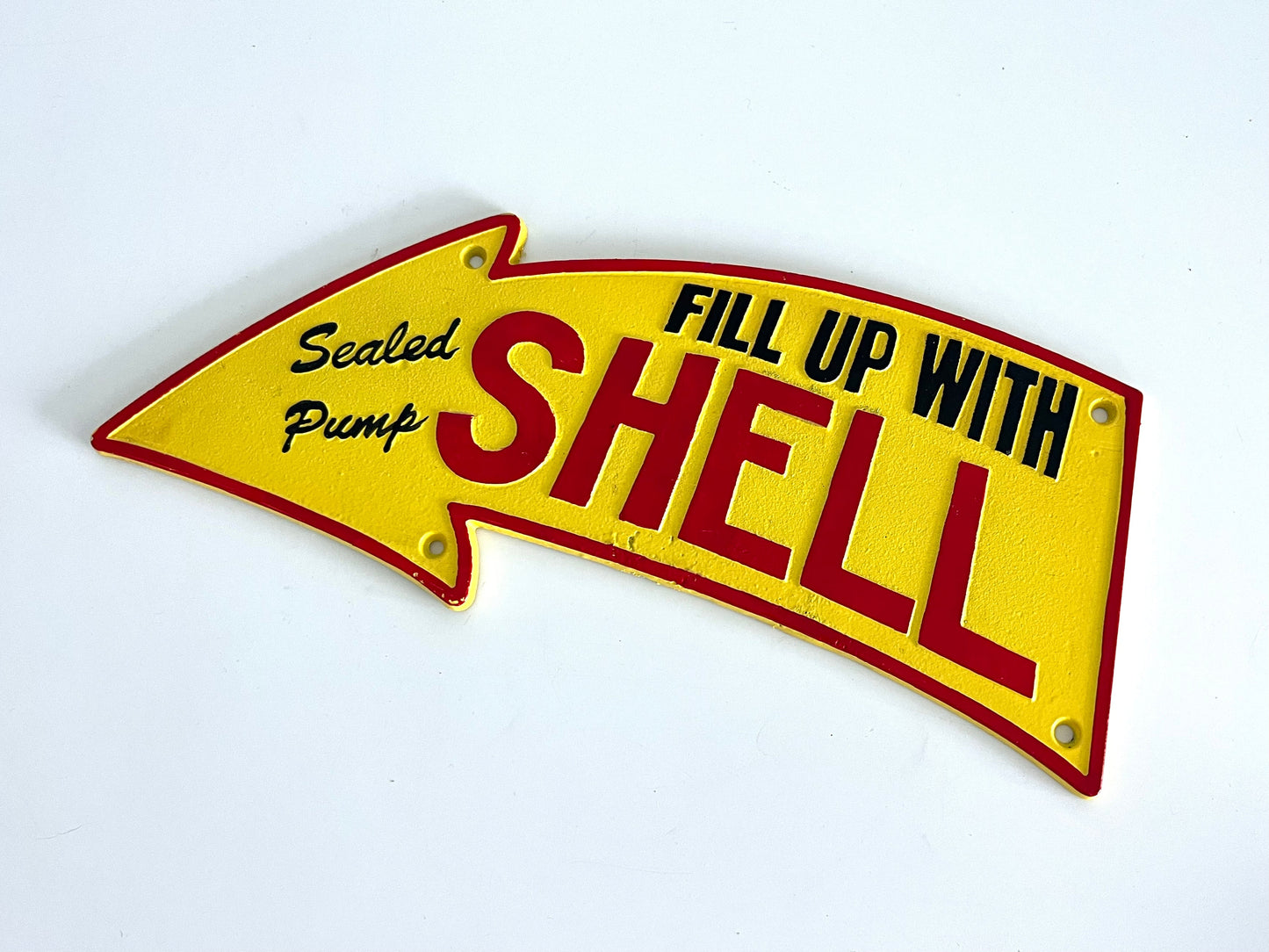 Shell Metal Sign