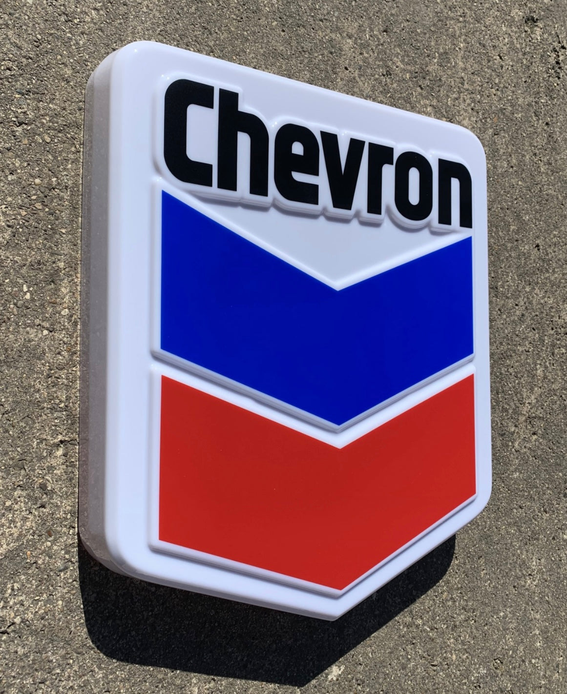 Chevron Illuminated Sign