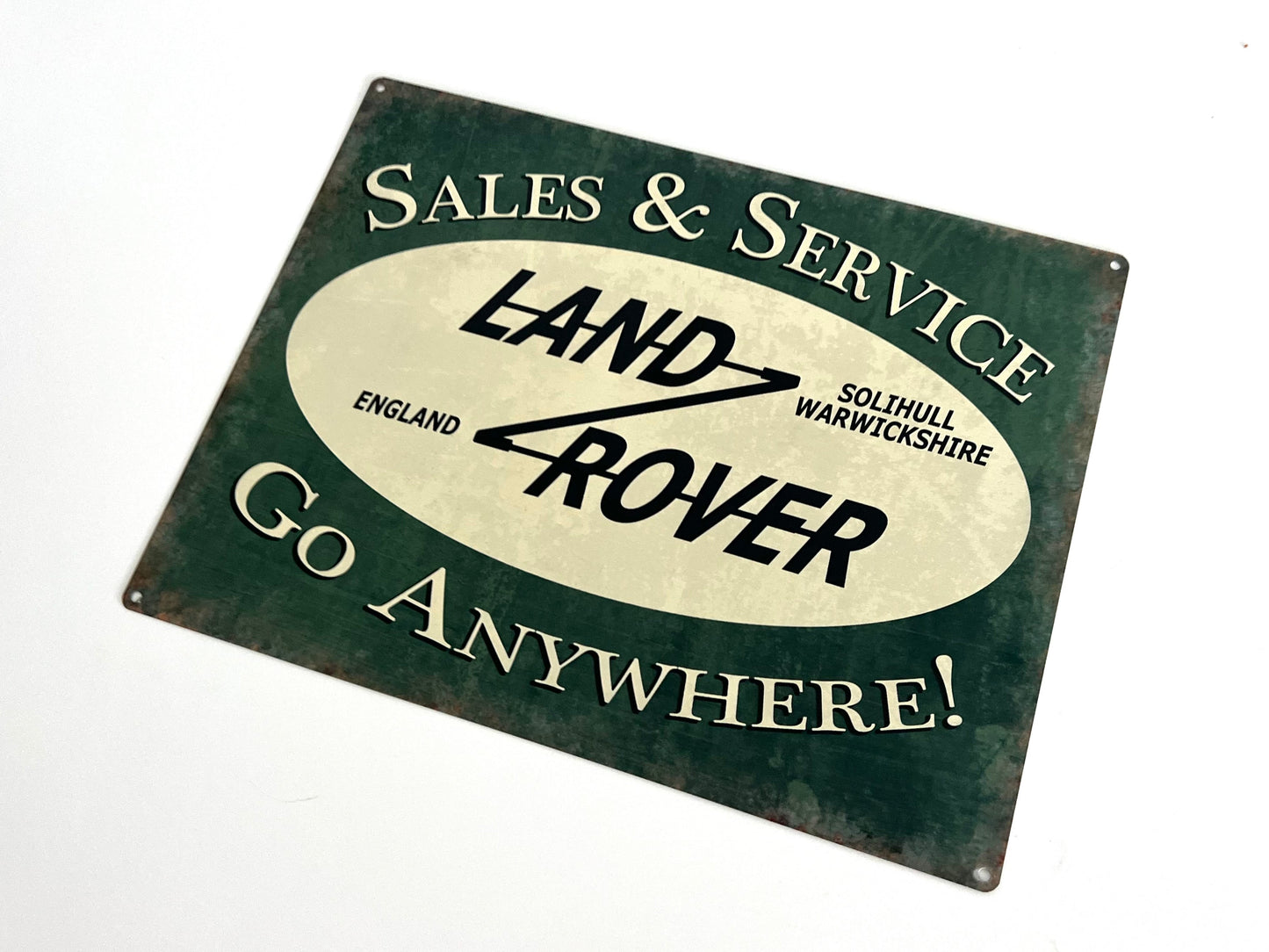 Land Rover Metal Sign