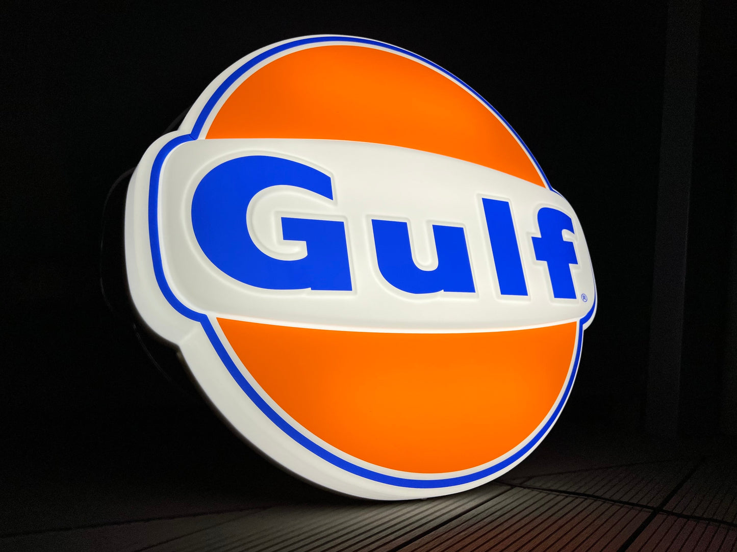 Gulf Illuminated Sign