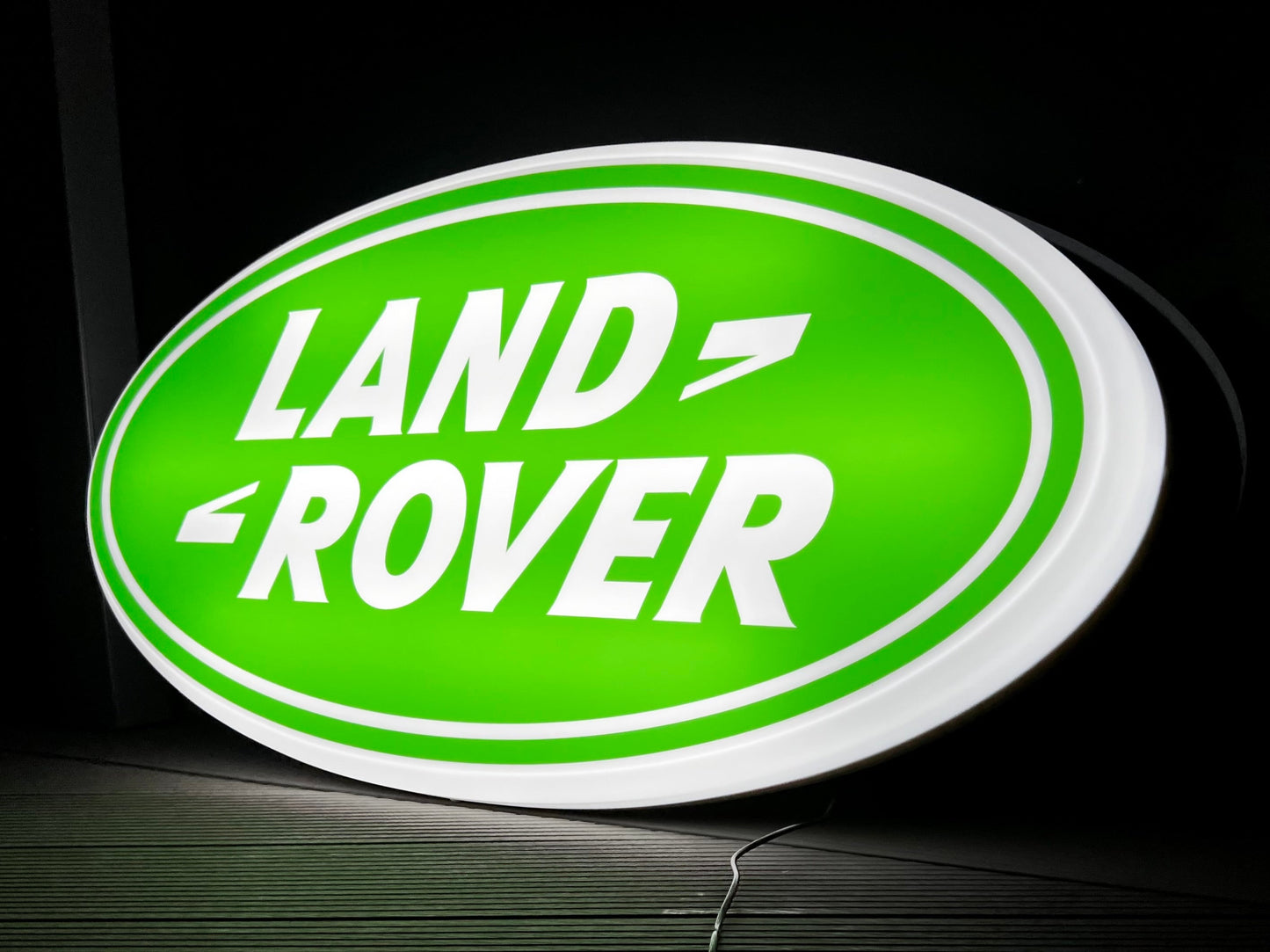 Land Rover Illuminated Logo Sign