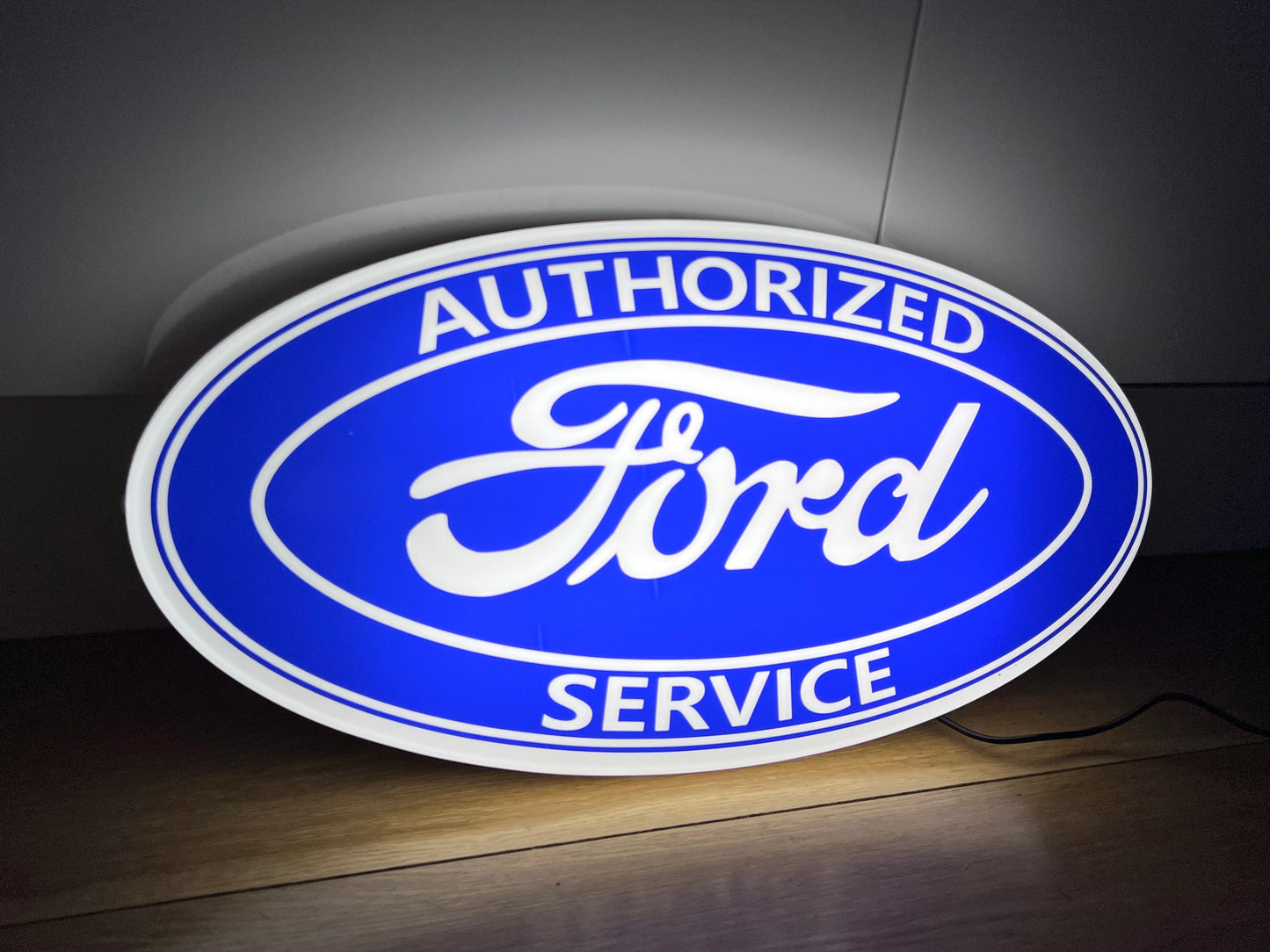 Ford Service Illuminated Logo Sign