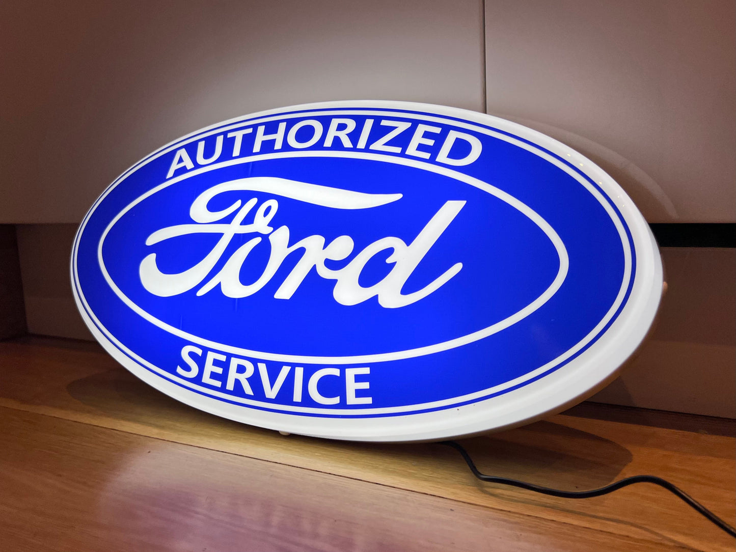 Ford Service Illuminated Logo Sign