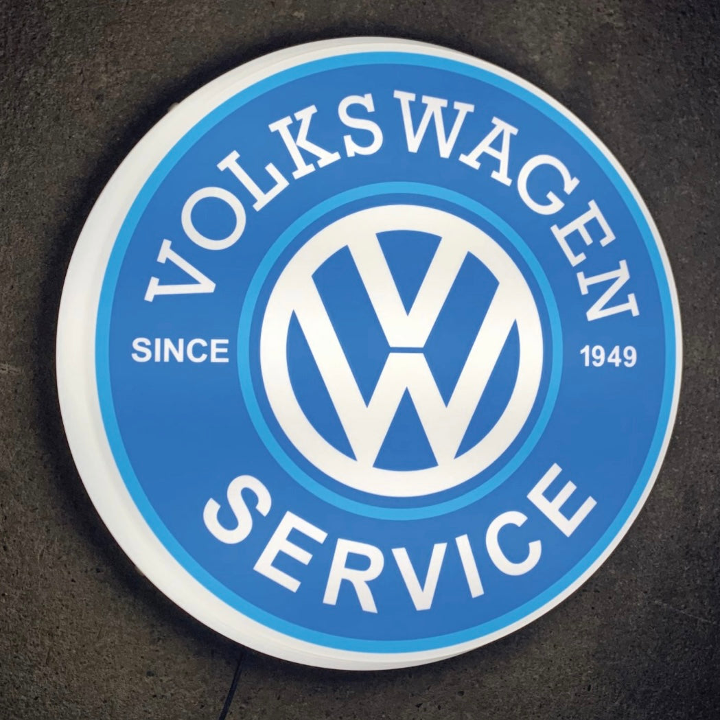 Volkswagen VW Illuminated Sign