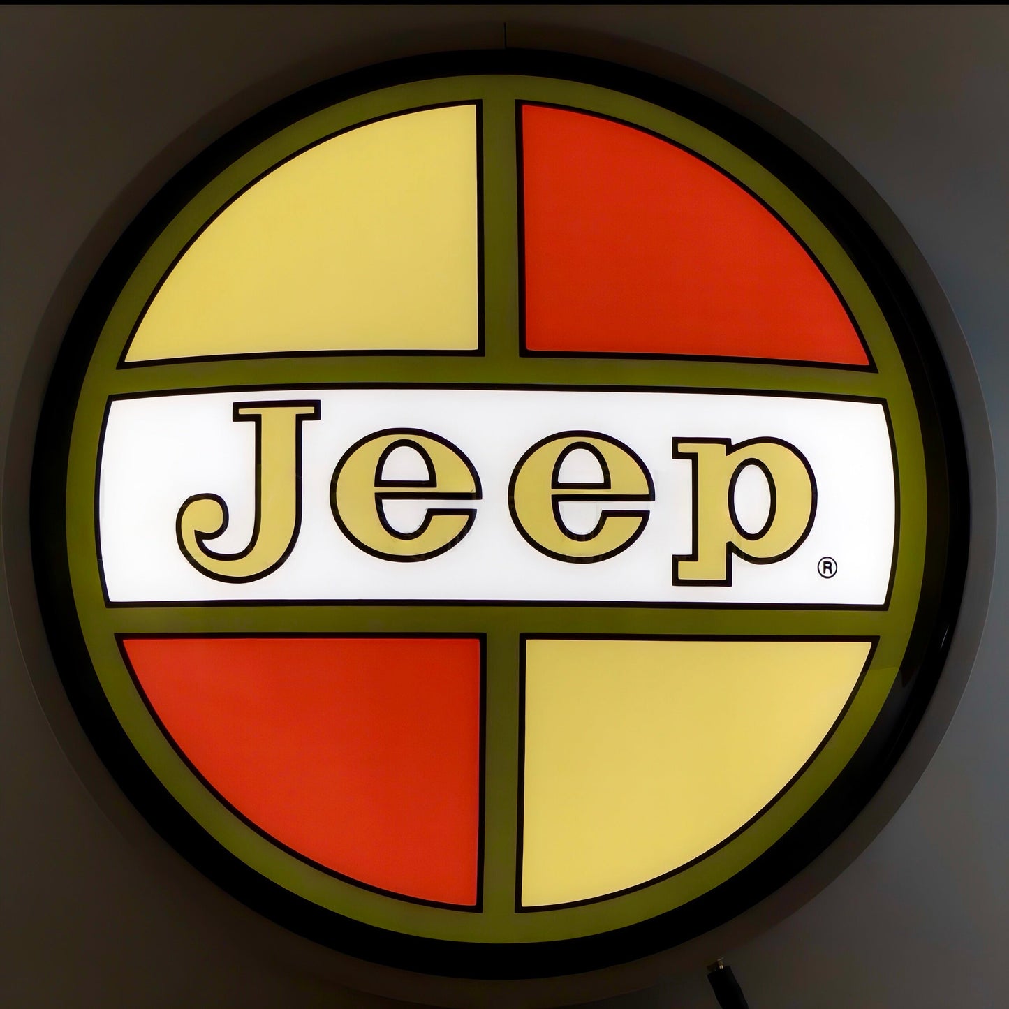 Jeep Illuminated Sign