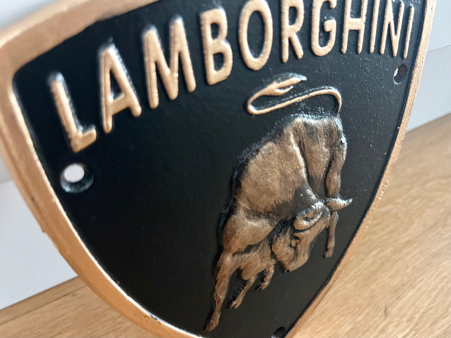 Lamborghini Metal Sign