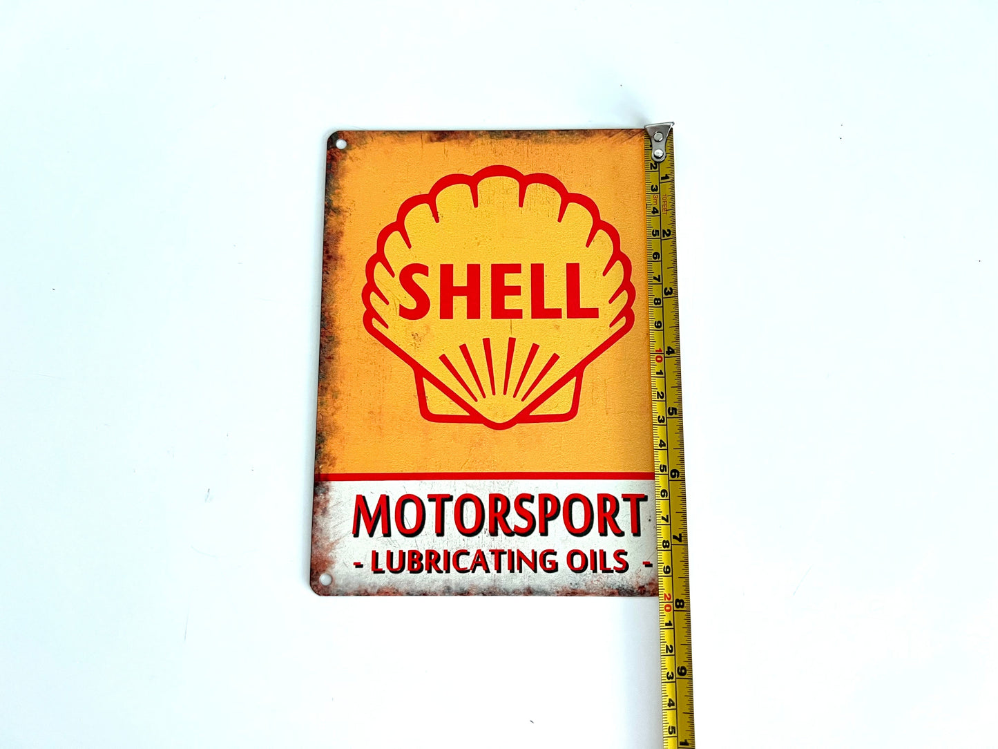 Shell Lubricant Metal Sign