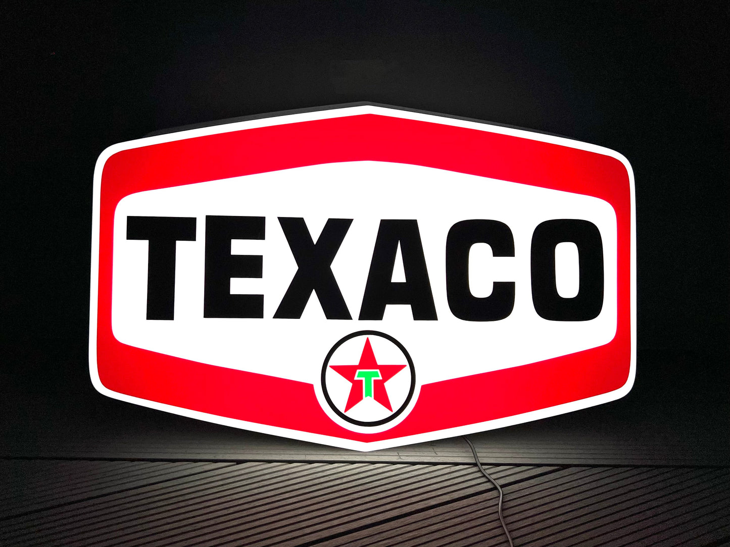 Texaco Illuminated Sign