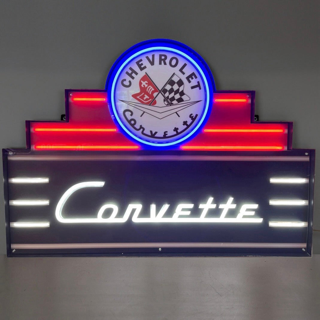 Chevrolet Corvette Neon Sign
