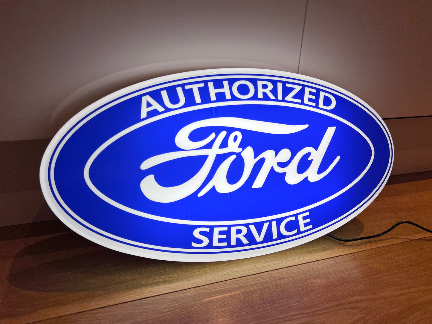 Ford Service Illuminated Logo Sign