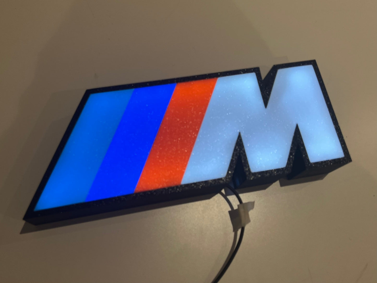BMW M Power Illuminated Sign