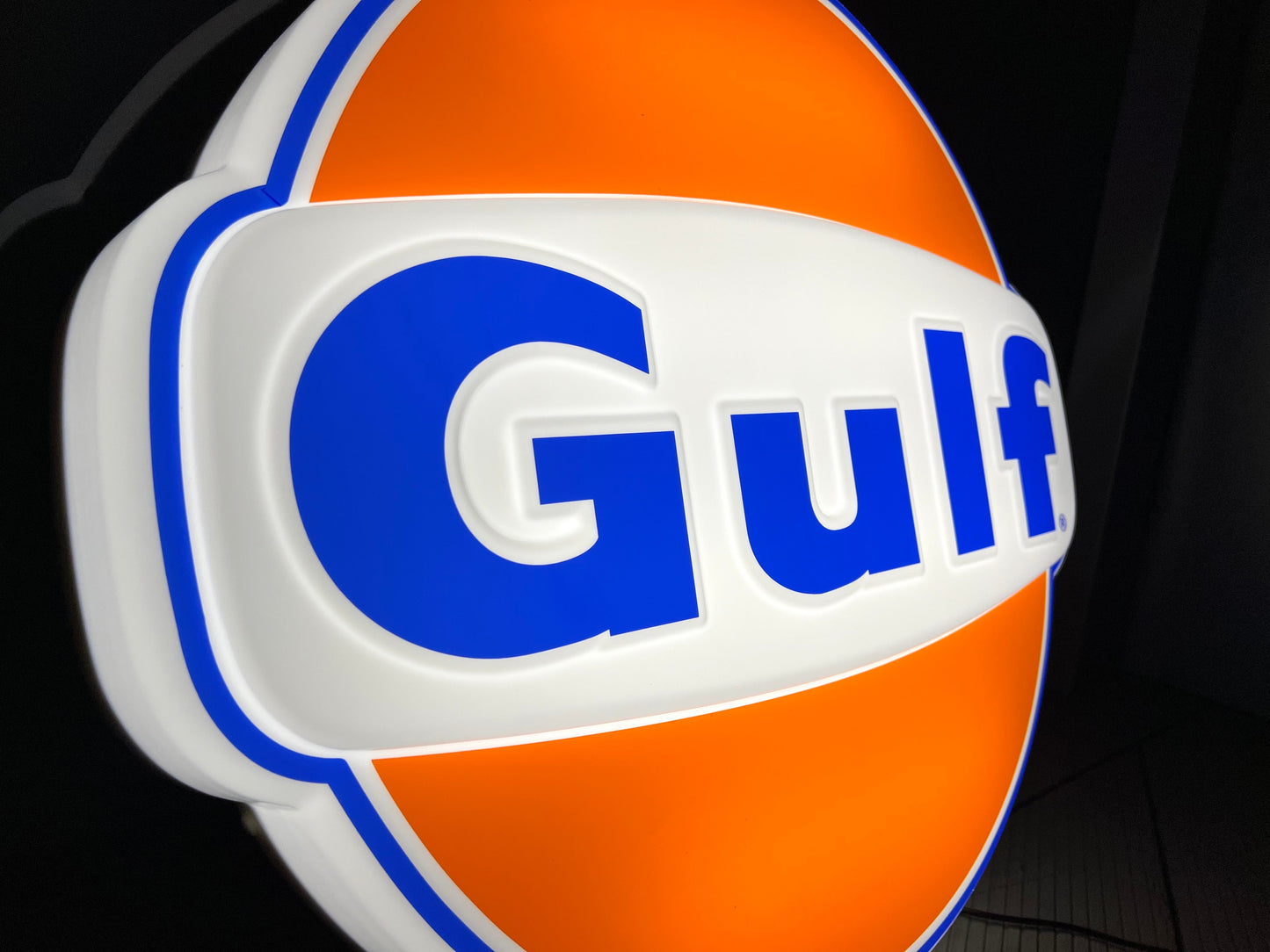 Gulf Illuminated Sign