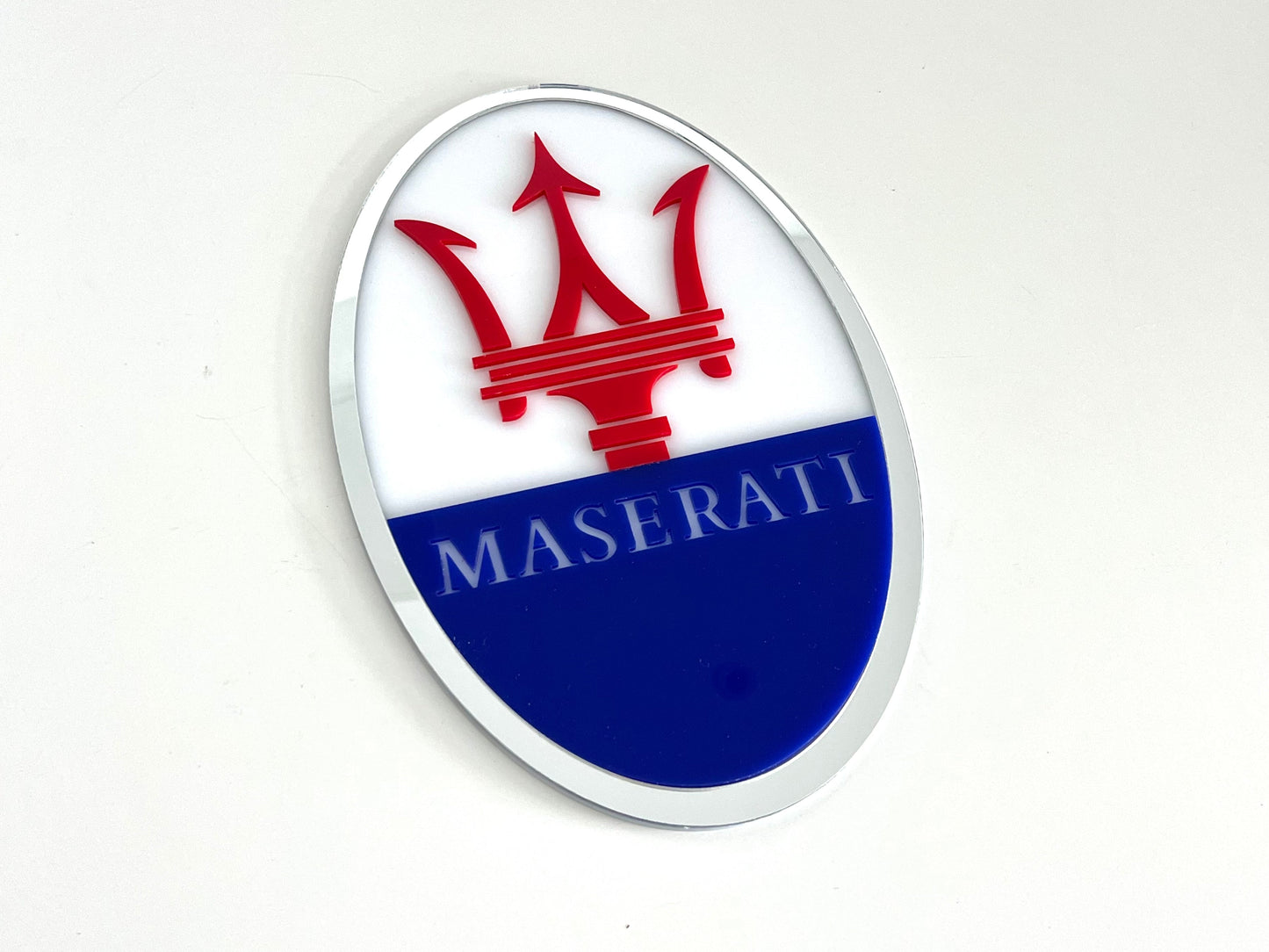Maserati Acrylic Logo Sign