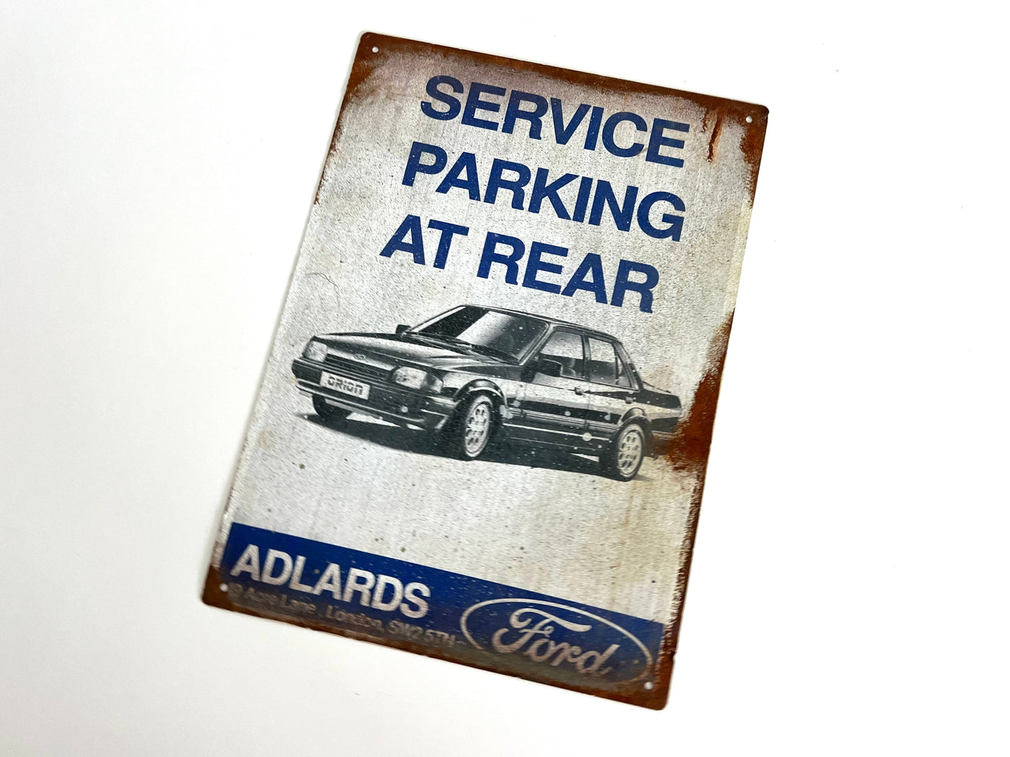 Ford Adlards Vintage Metal Sign