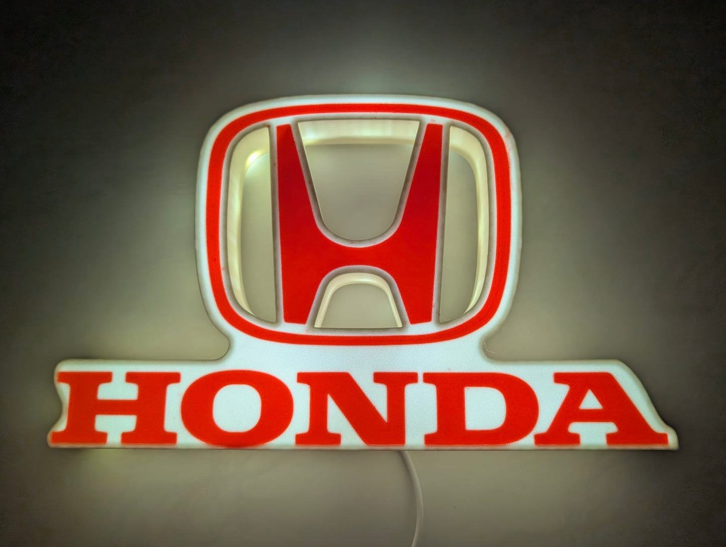 Honda Lightbox Illuminated Logo Sign