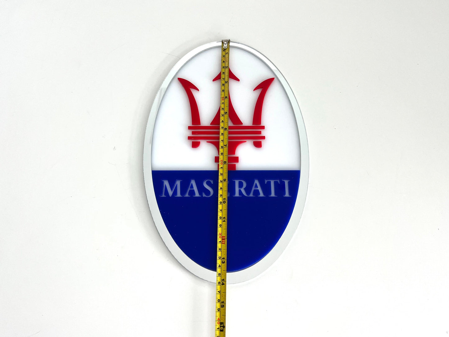 Maserati Acrylic Logo Sign