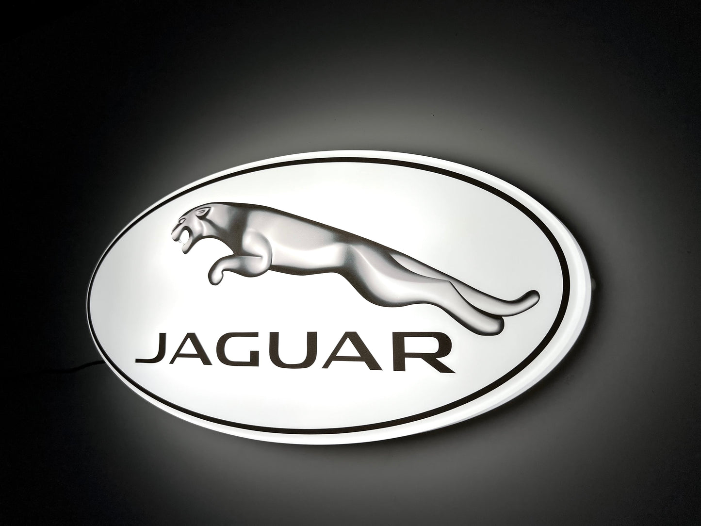Jaguar Oval Illuminated Logo Sign