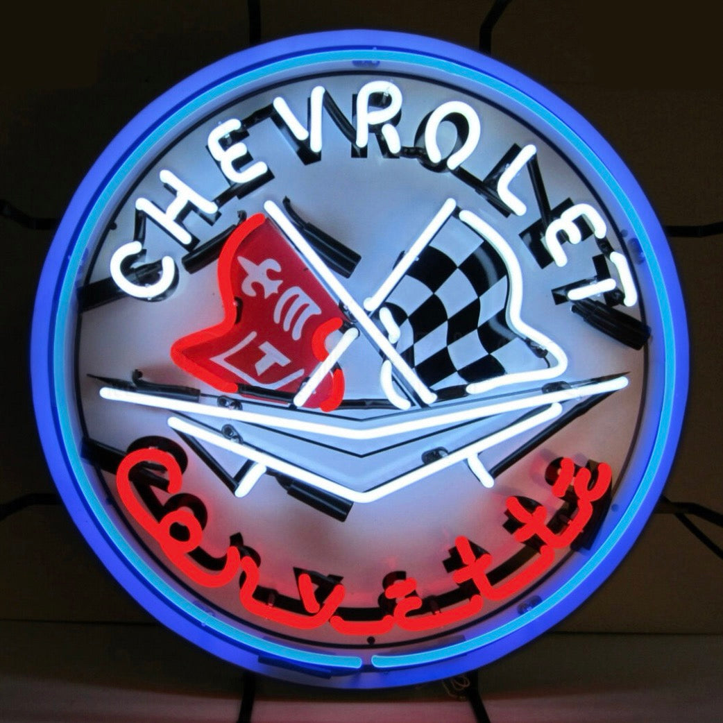 Chevrolet Corvette Neon Sign