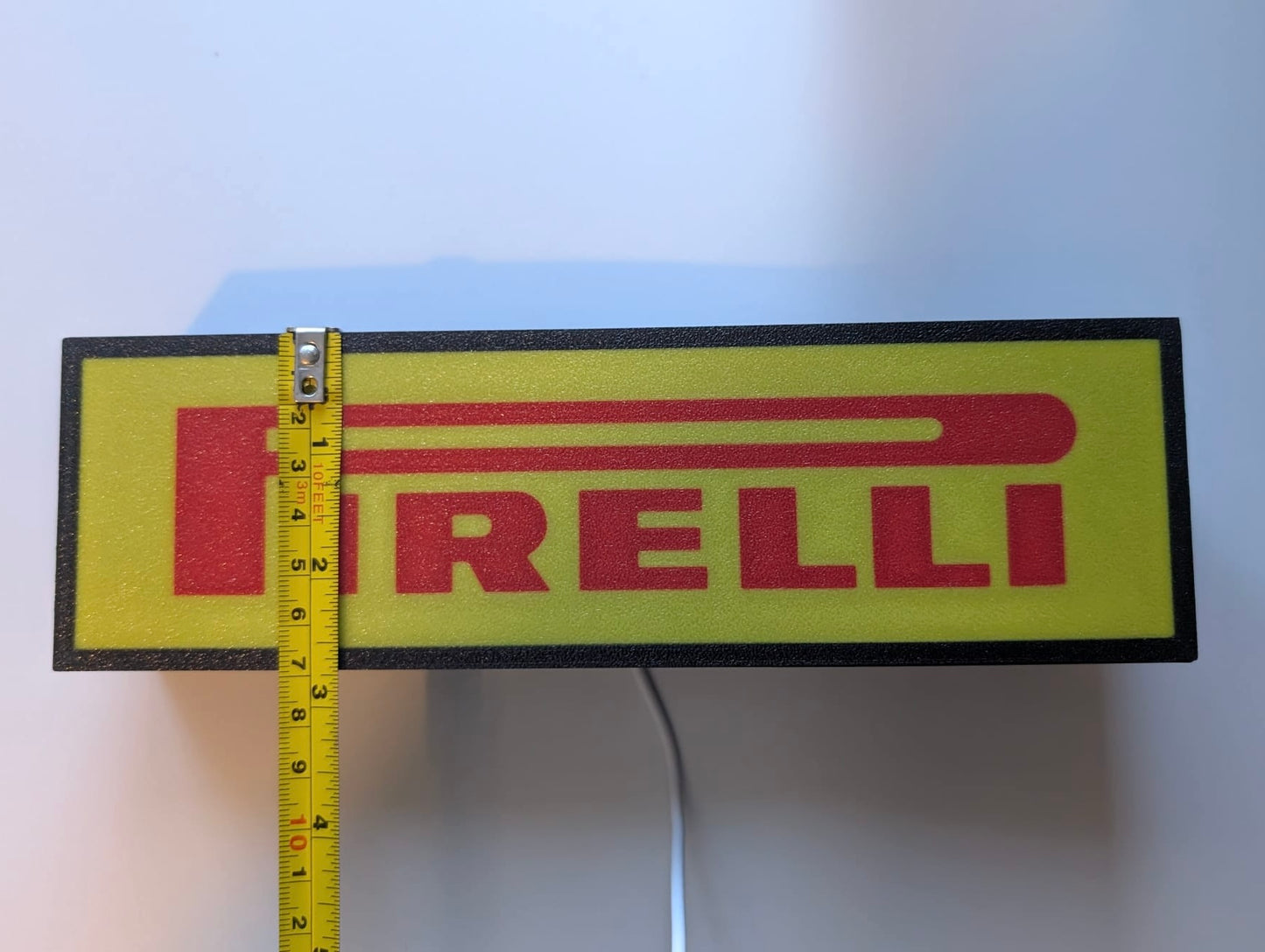 Pirelli Lightbox Illuminated Logo Sign