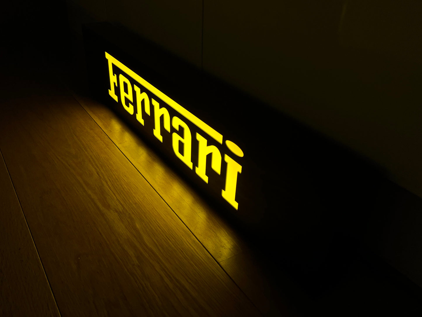 Ferrari Illuminated Sign