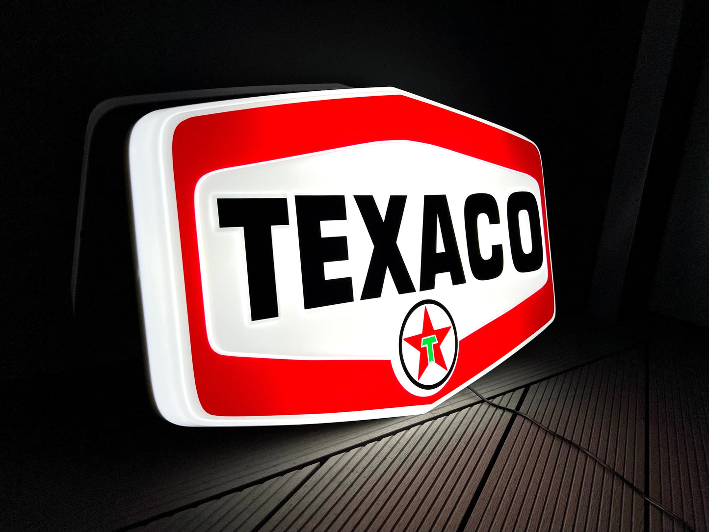 Texaco Illuminated Sign