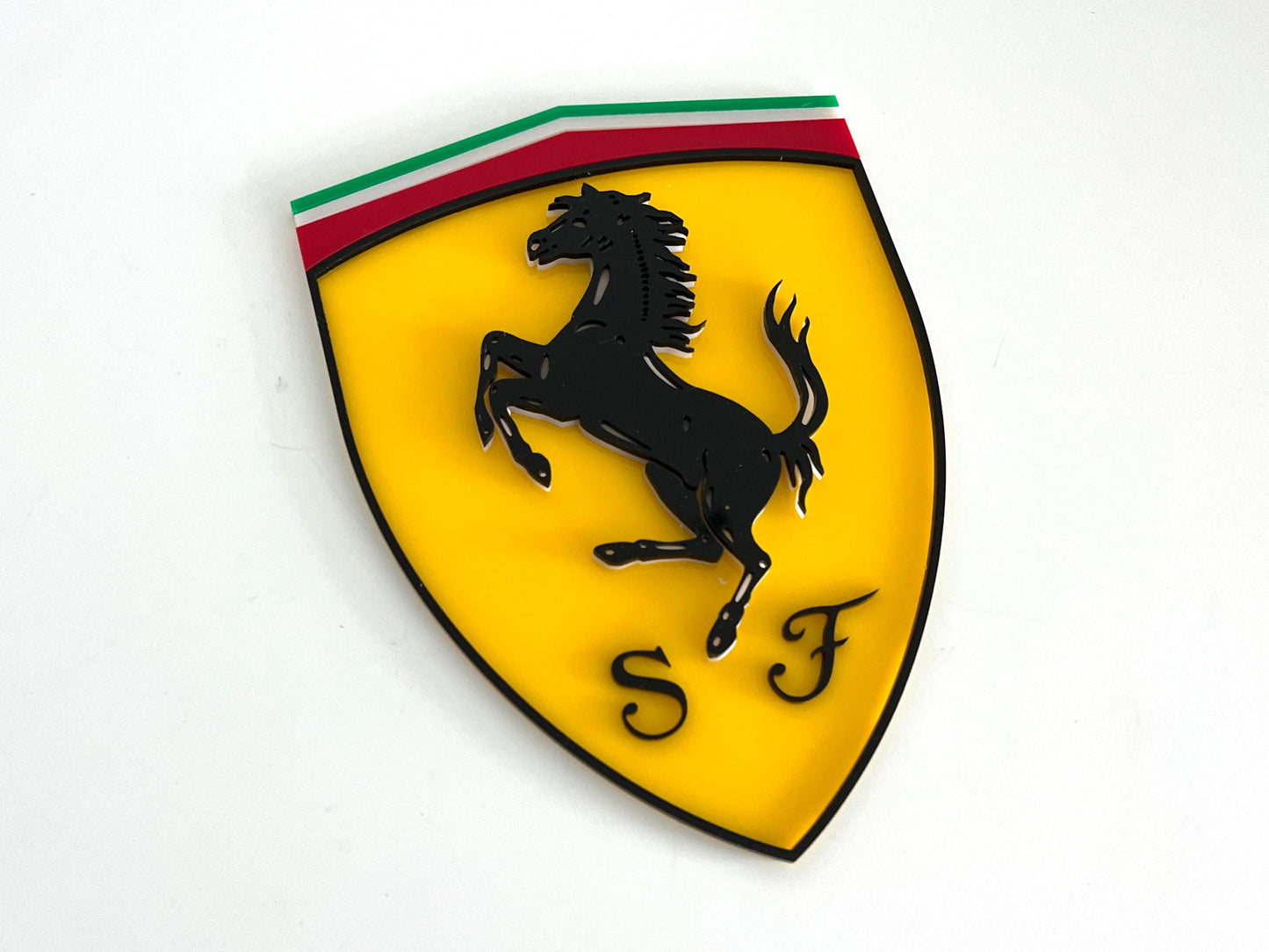 Ferrari Shield Acrylic Logo Sign