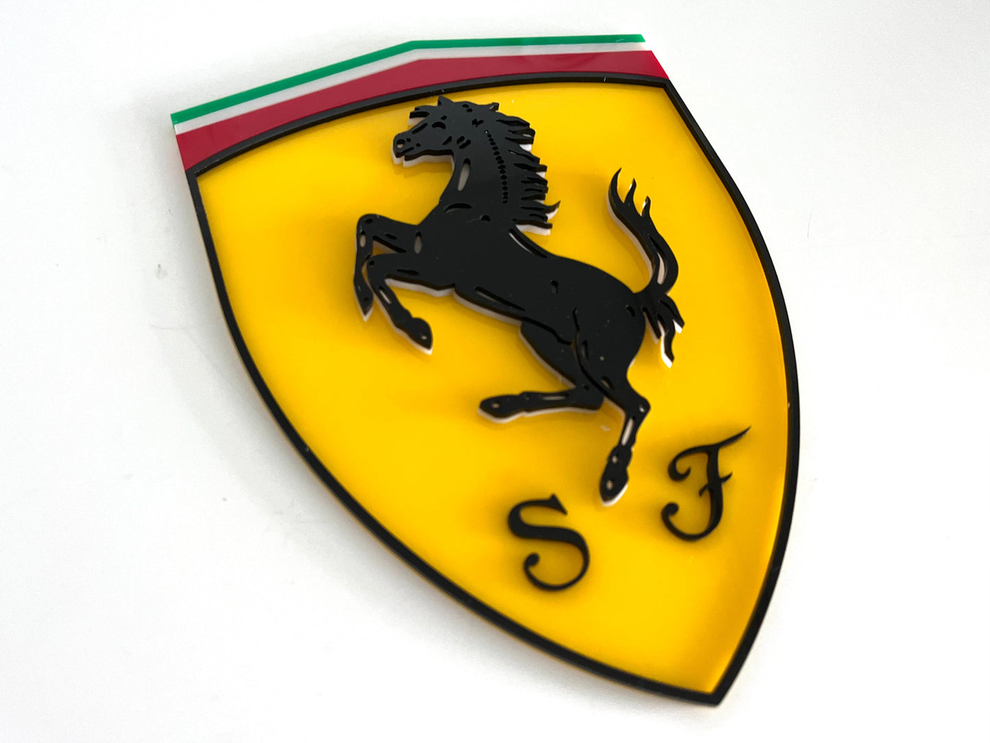 Ferrari Shield Acrylic Logo Sign