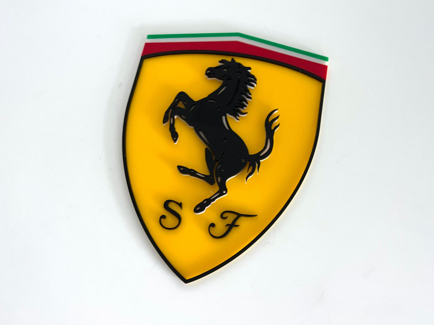 Ferrari Shield Acrylic Logo Sign