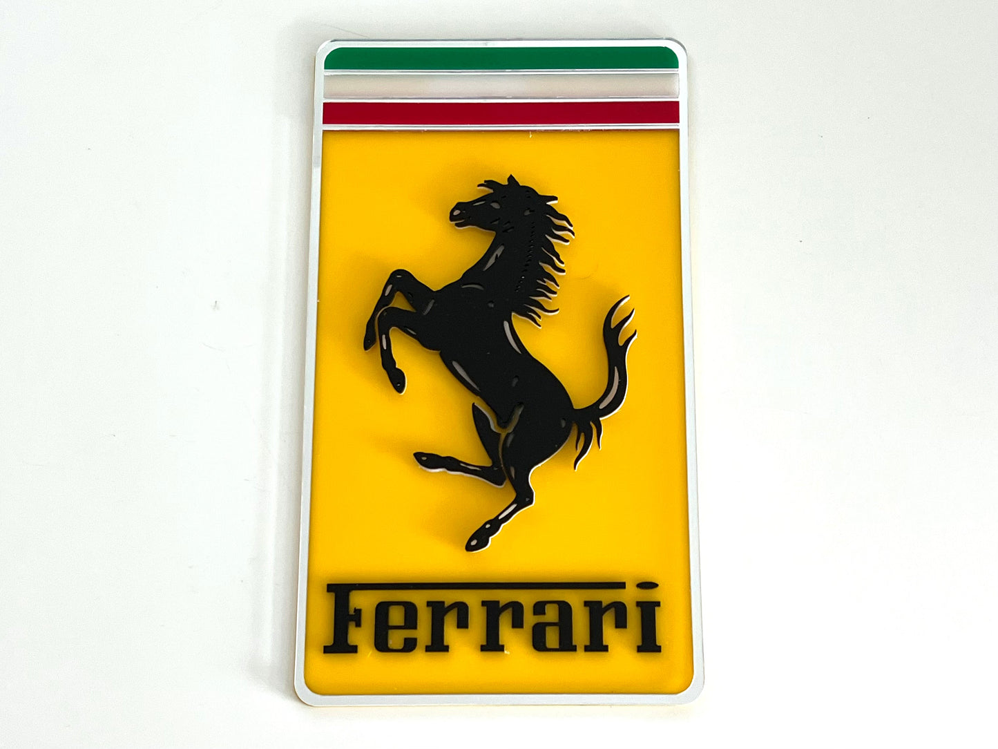 Ferrari Acrylic Logo Sign