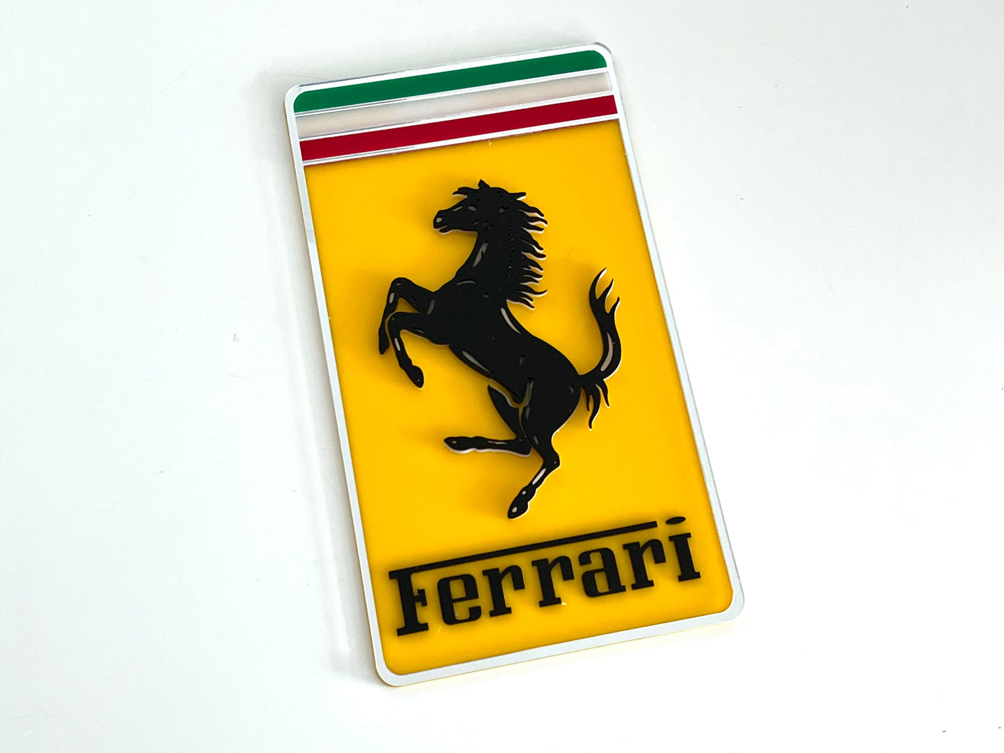 Ferrari Acrylic Logo Sign