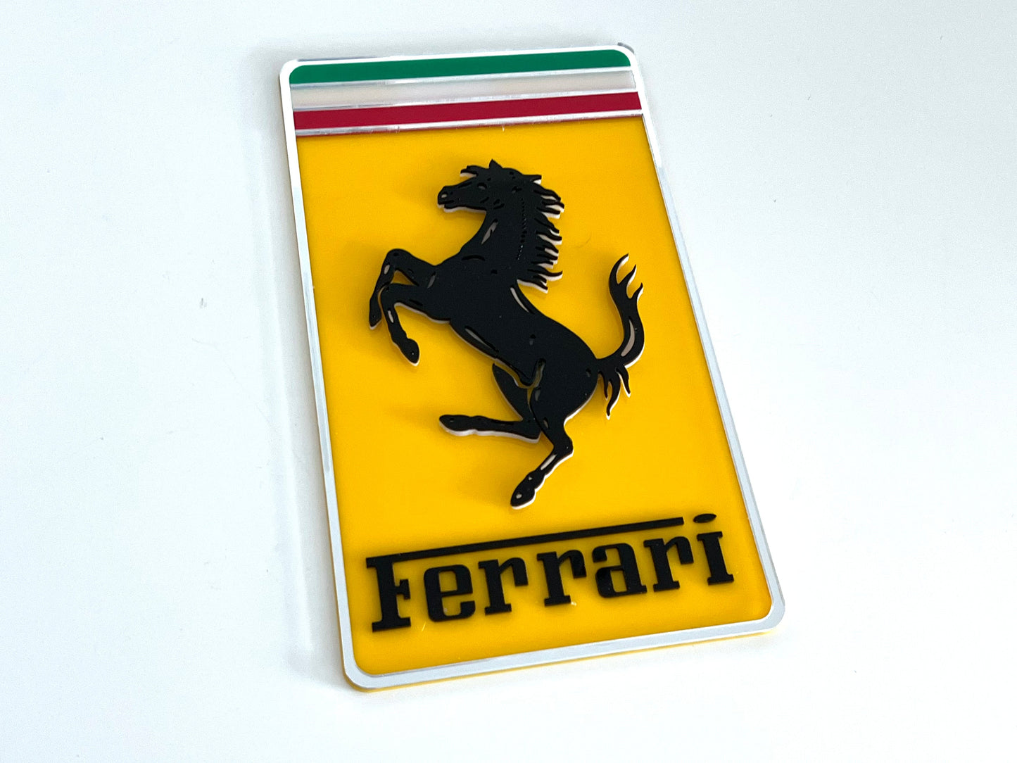 Ferrari Acrylic Logo Sign