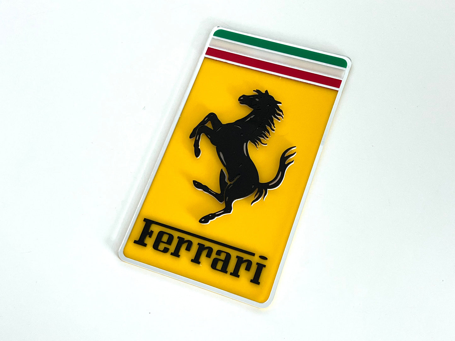 Ferrari Acrylic Logo Sign