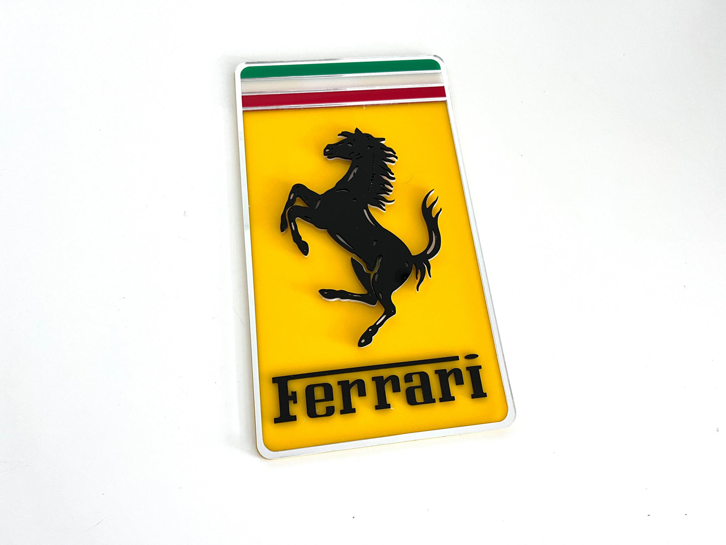 Ferrari Acrylic Logo Sign