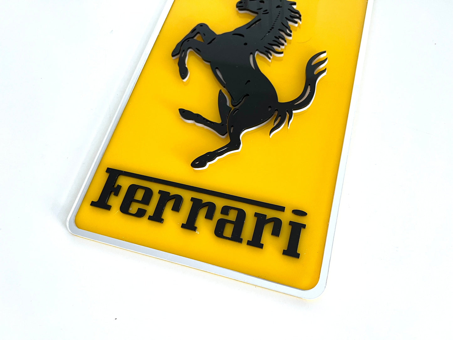 Ferrari Acrylic Logo Sign