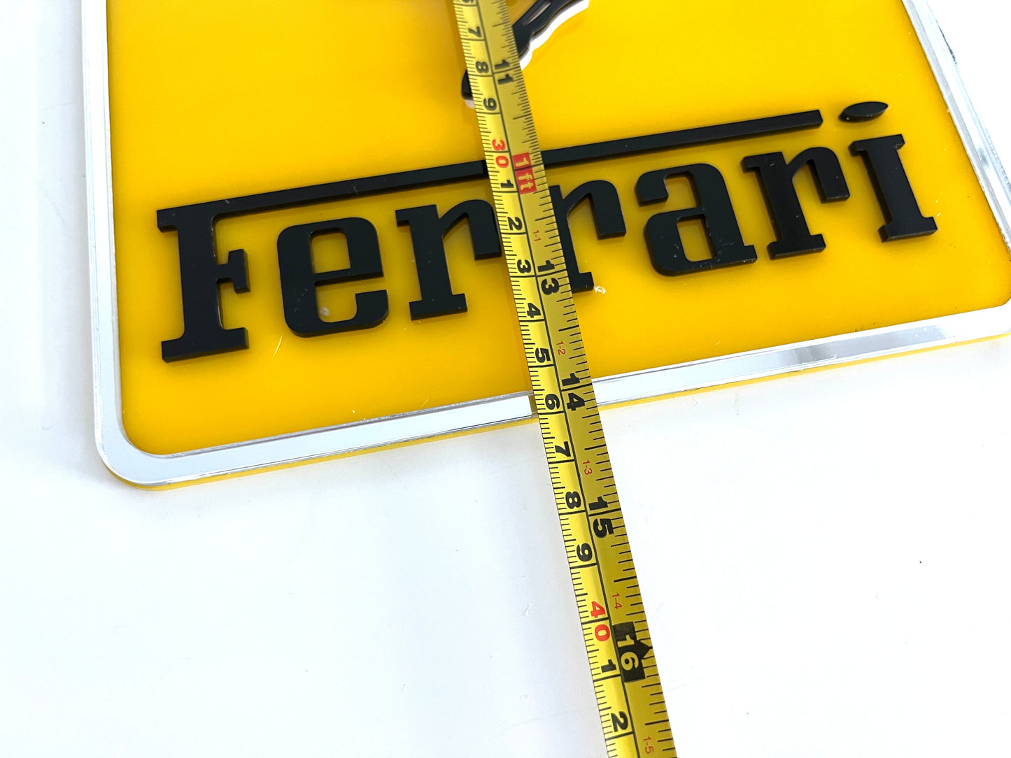 Ferrari Acrylic Logo Sign