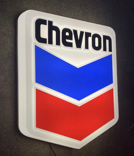 Chevron Illuminated Sign