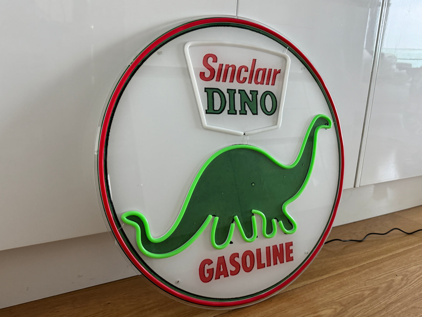 Sinclair Dino Neon Sign