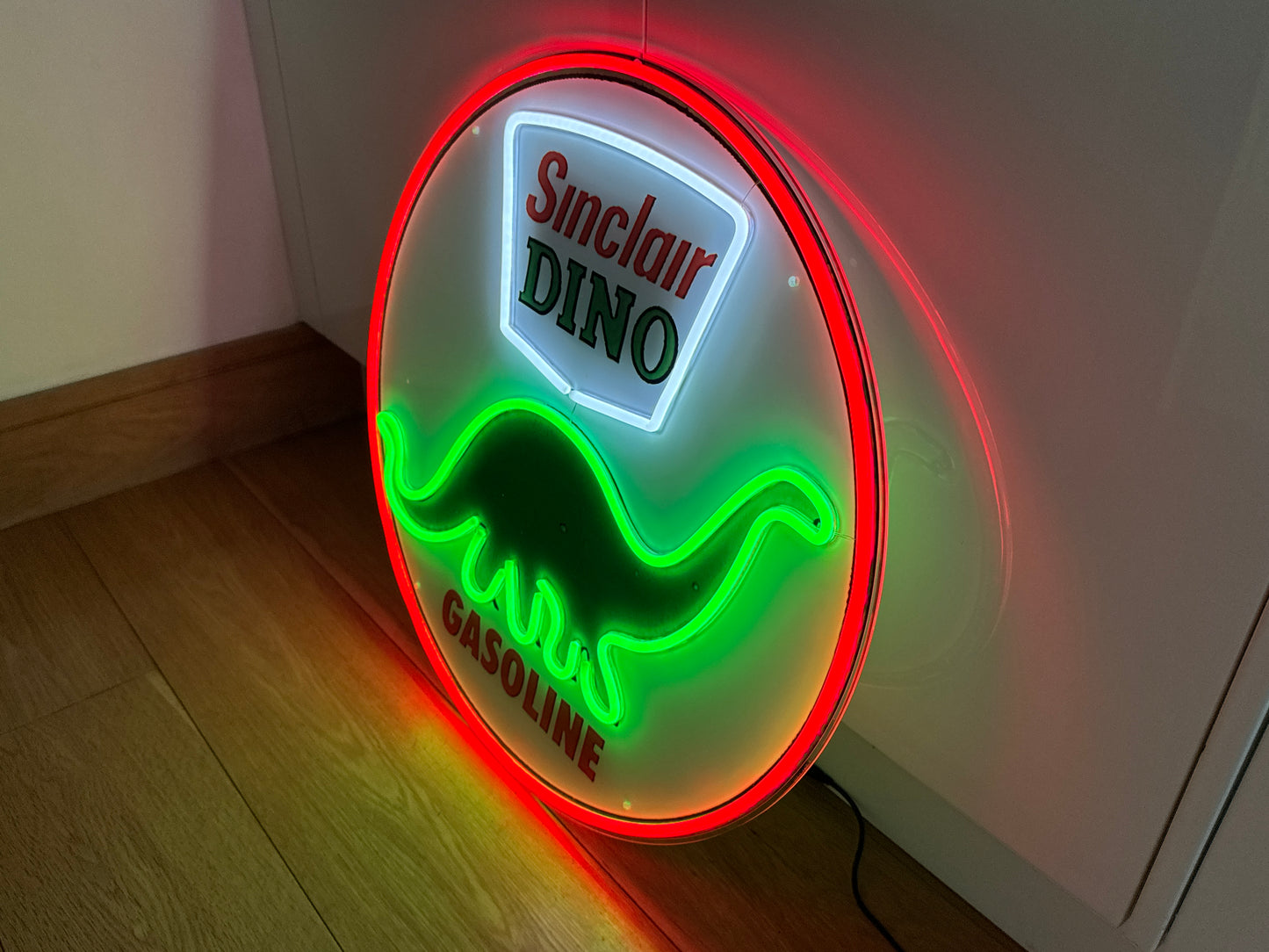 Sinclair Dino Neon Sign
